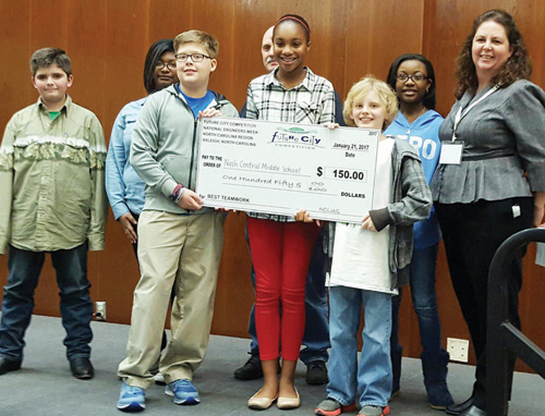 Middle Schools participate in Future City Competition