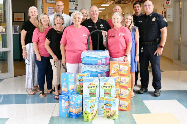 School supplies donated