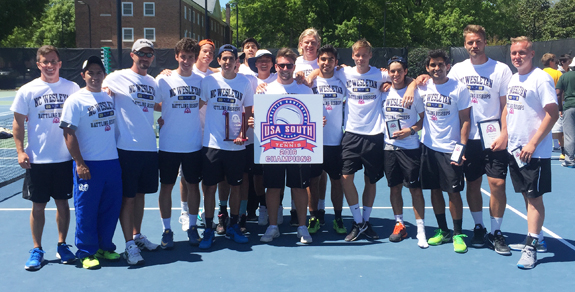 NC Wesleyan Claims Tennis Crown