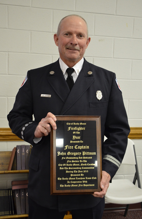 Rocky Mount Luncheon Lions honor police and fire service
