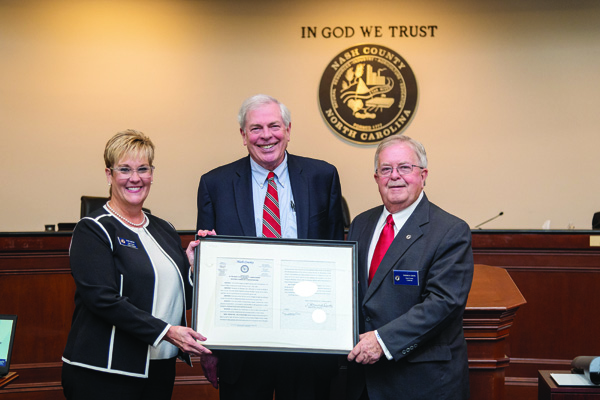 Nash honors retiring attorney, appoints new attorney