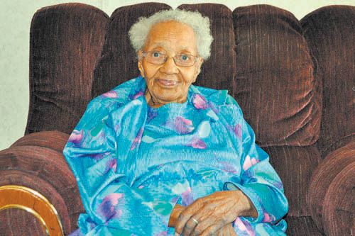 Thomas celebrates 105th birthday
