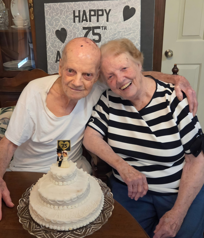 75TH WEDDING ANNIVERSARY 