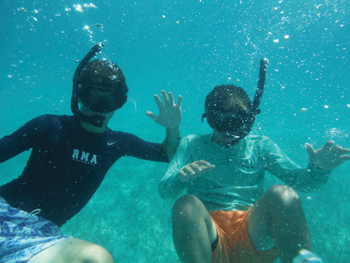 RMA students experience Belize 