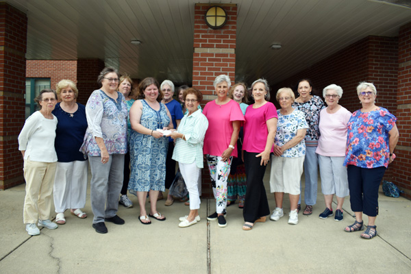 Book club donates funds to Bailey Elementary
