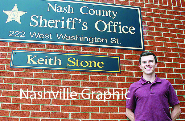 Local student interns at Nash County Sheriff's Office