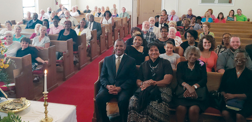 CHURCHES COME TOGETHER FOR WORSHIP
