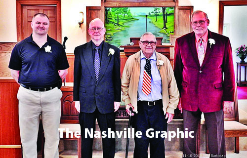 CHURCH HONORS VETERANS