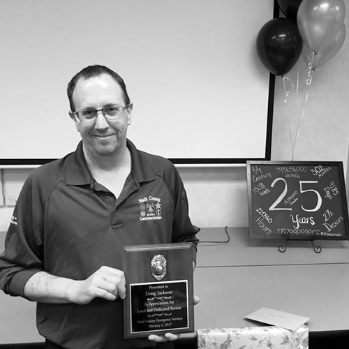 Longtime Nash County  9-1-1 Supervisor retires
