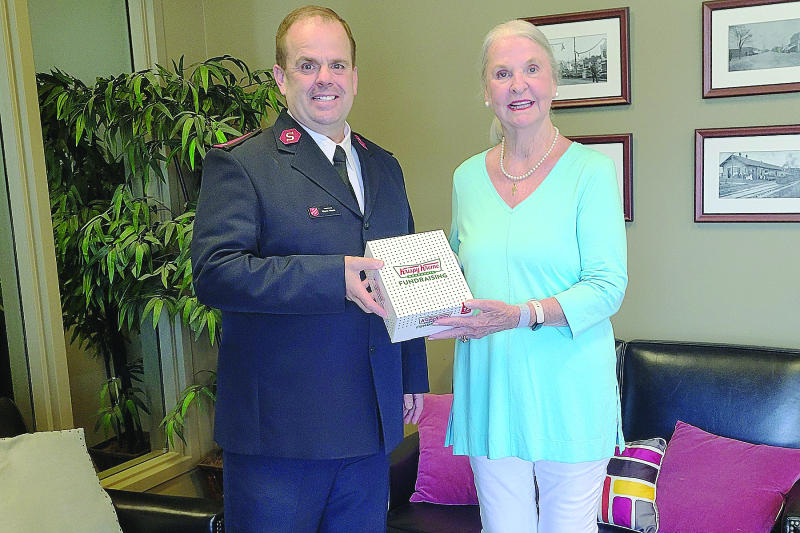 N.E.W. Salvation Army celebrates National Doughnut Day