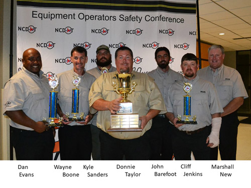 Winners announced in annual statewide DOT Safety Event