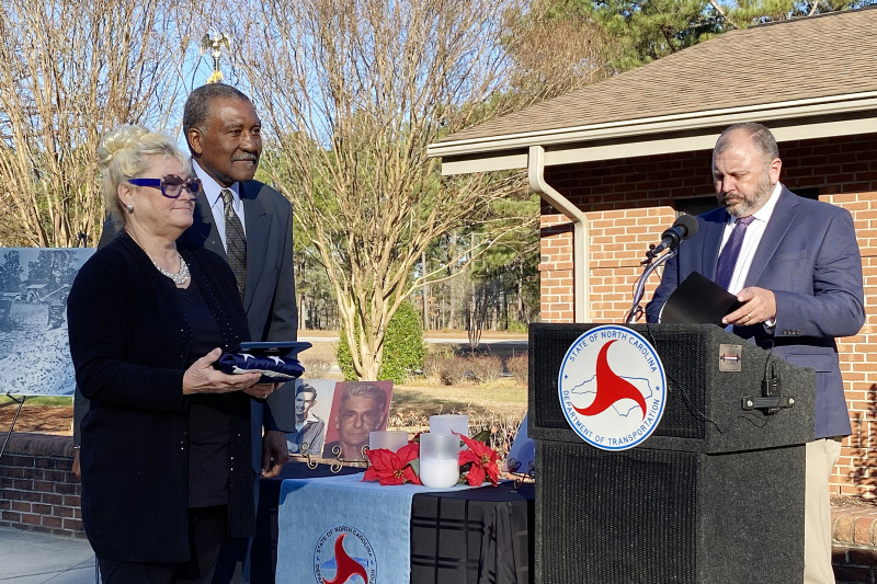 NC DOT plaque amended to honor local workers