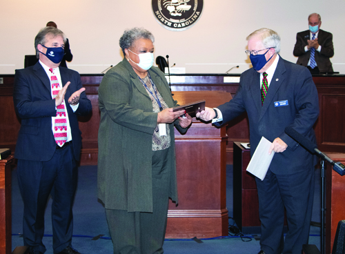 DSS employee retires after 45 years of service