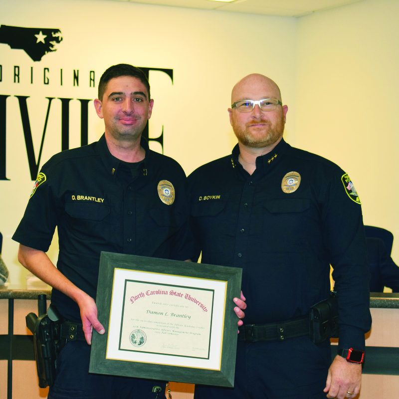 Nashville officer is recognized