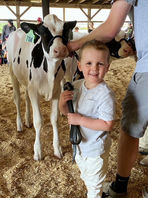 Local youth compete at Cattle Show