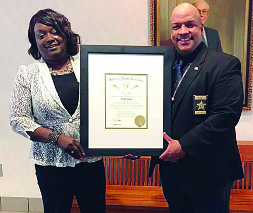 County honors former assistant jail administrator