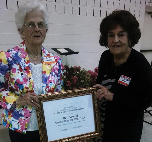 Down East Radio Reading Service honors volunteers