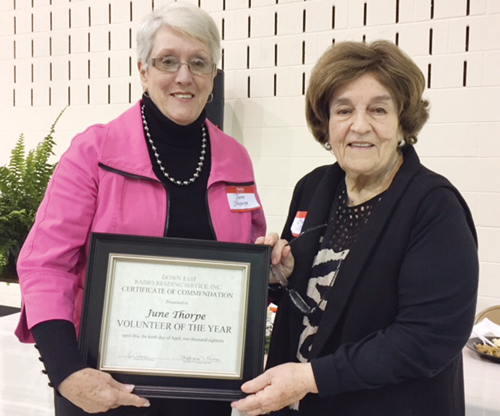 Local reading service celebrates volunteers