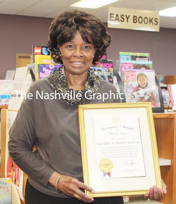 Local woman receives state award