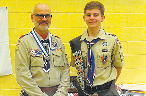 Local student earns Eagle Scout badge 