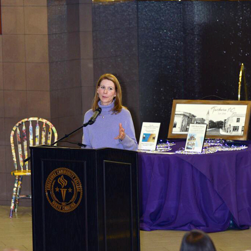 First Lady speaks at Empty Chair event
