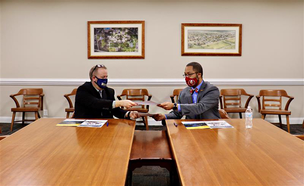 NC Wesleyan and ECC renew agreement