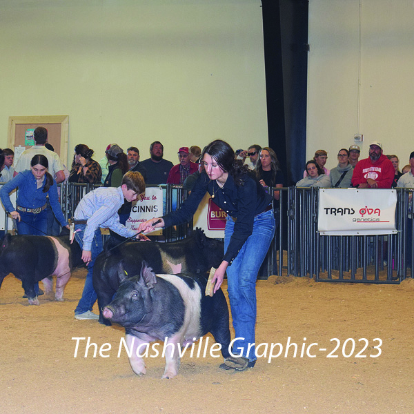 Nash County youth show livestock at NC State Fair