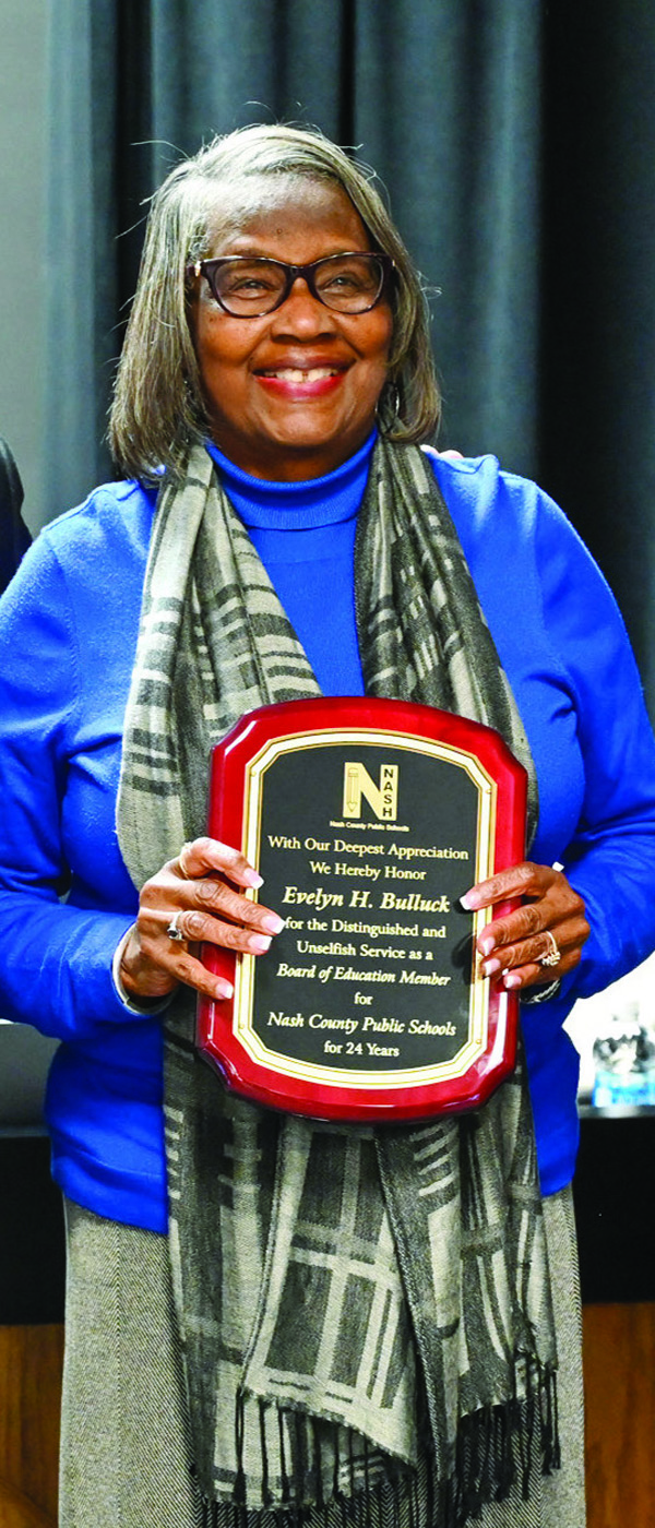 Nash County Schools honors Evelyn Bulluck