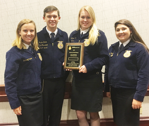 Southern Nash FFA wins fourth in national event