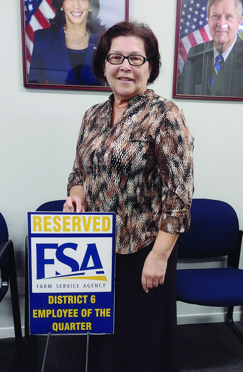 Hattie Alston named FSA Employee of the Quarter
