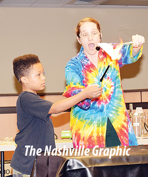 ScienceTellers visit Nashville's Cooley Library