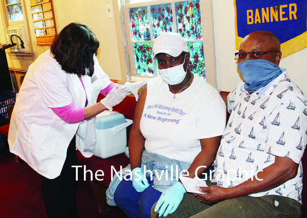 Nashville church hosts vaccine clinic