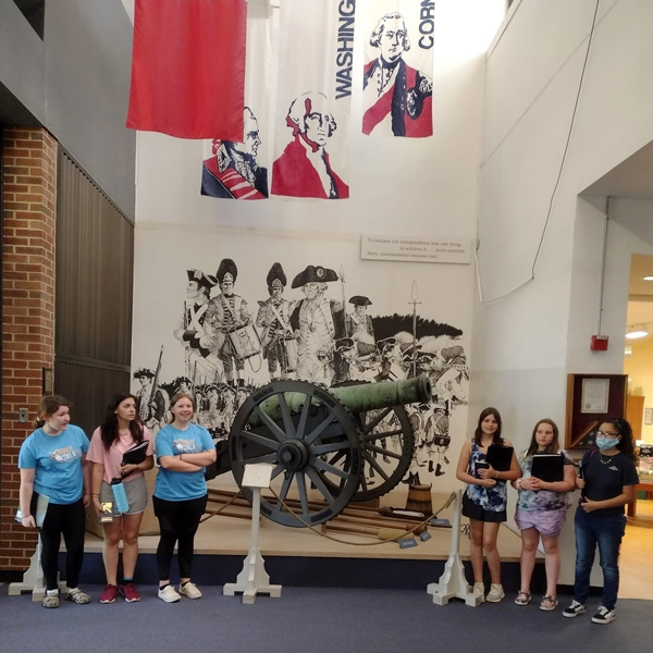 Local Girl Scout troop visits Colonial Williamsburg