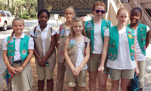 Local Girl Scouts honored as Daisy's Dozen Elite Troop