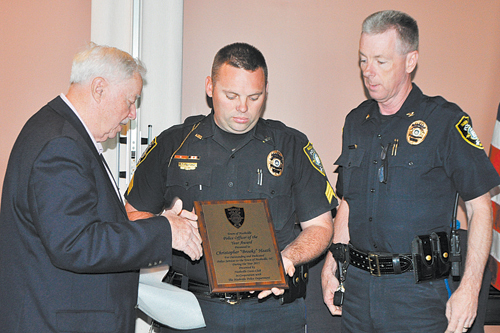Nashville Lions honor Officer of the Year