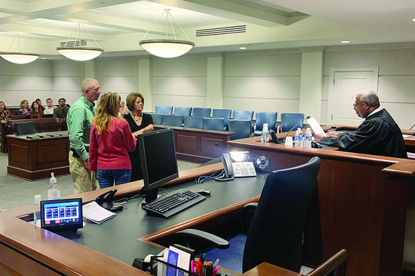 Commissioners, Clerk of Court are sworn in