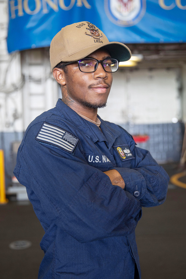 From Rocky Mount to the sea; A sailor's path to a Navy warship