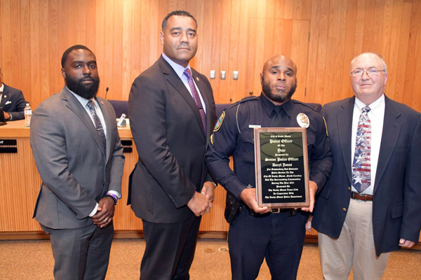 Rocky Mount Lions Club honors police, fire staff