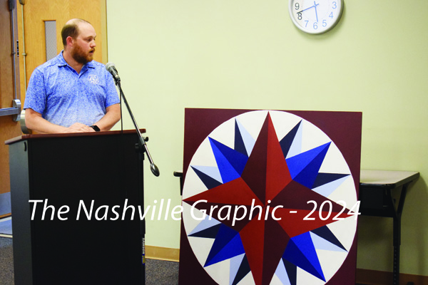 Barn quilt centerpiece designed in Nashville