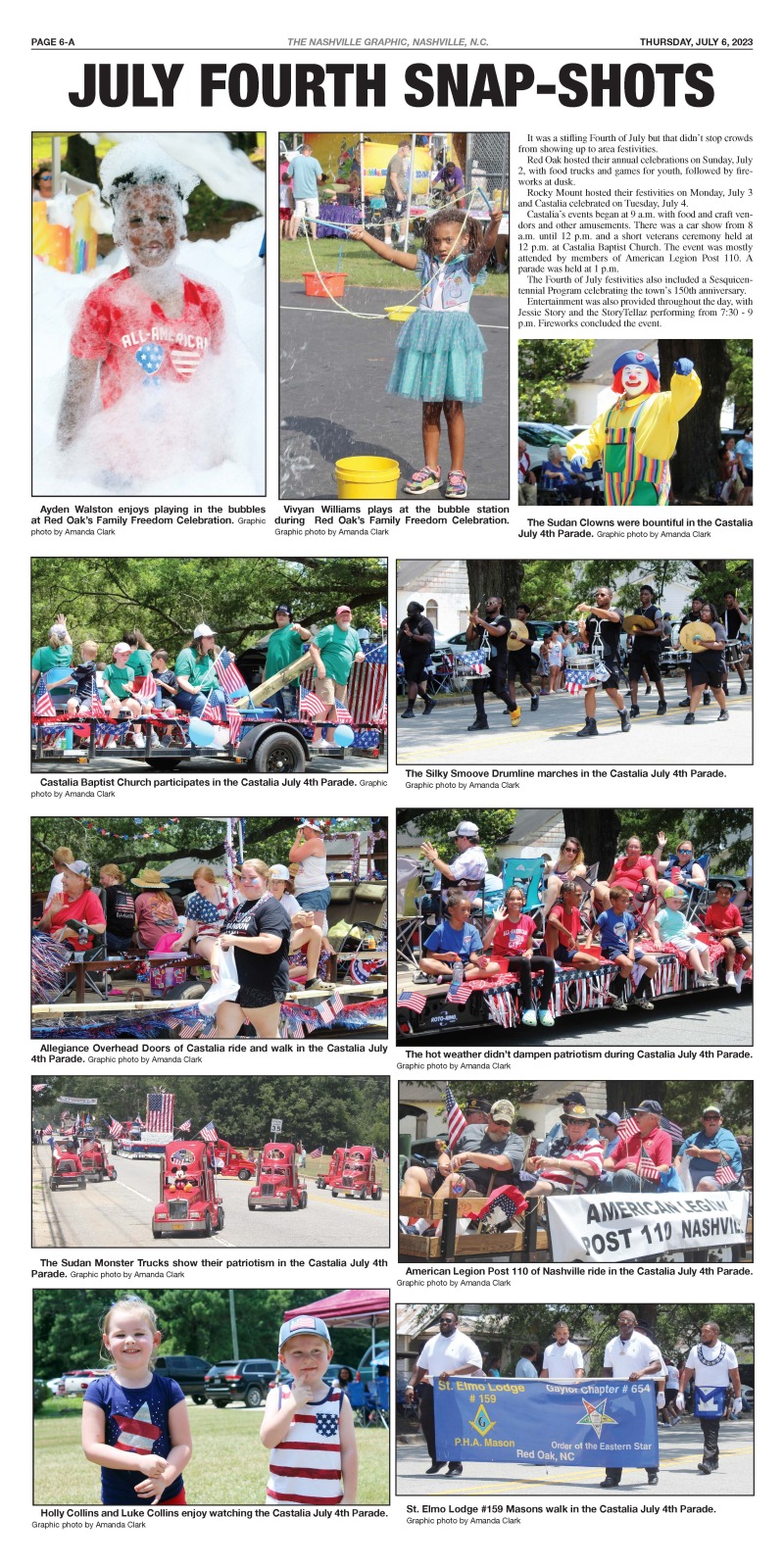 July 4th Snap-Shots
