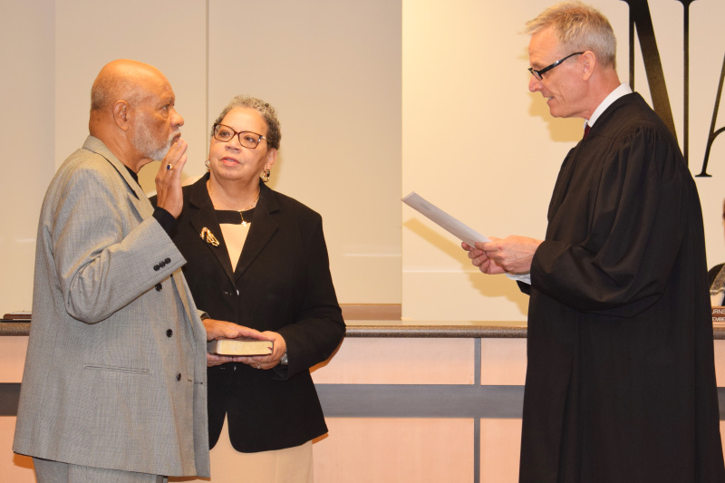 Swearing in, pics 2