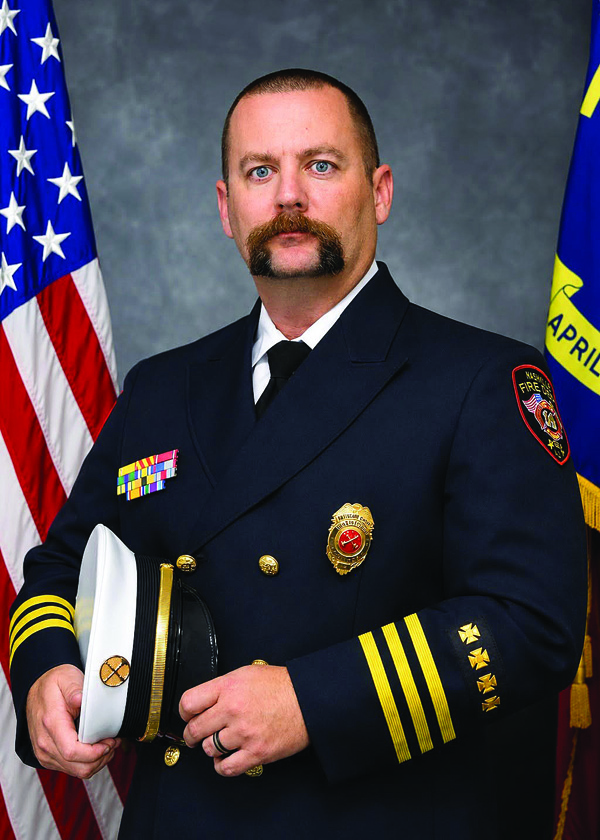 Lee Coppedge is named town's assistant fire chief