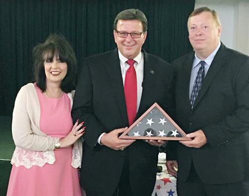 Elks Lodge honors local business man