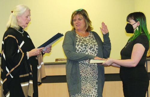 SWEARING IN