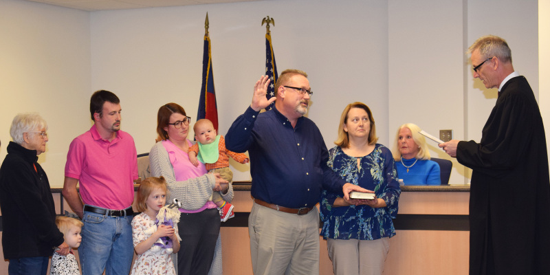 Swearing in, pics 1