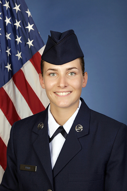Pugh graduates U.S. Air Force basic training