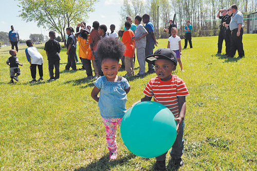 Neighborhood event brings youth together