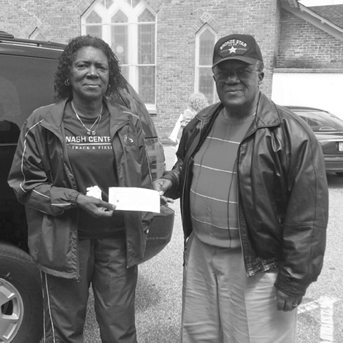 NC Association of Black High School Alumni presents donations