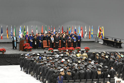 Wesleyan holds winter commencement