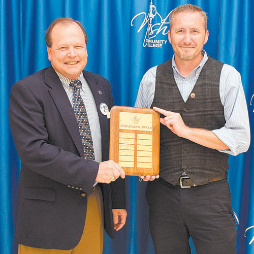 Small receives 2015 NCC Ambassador Award